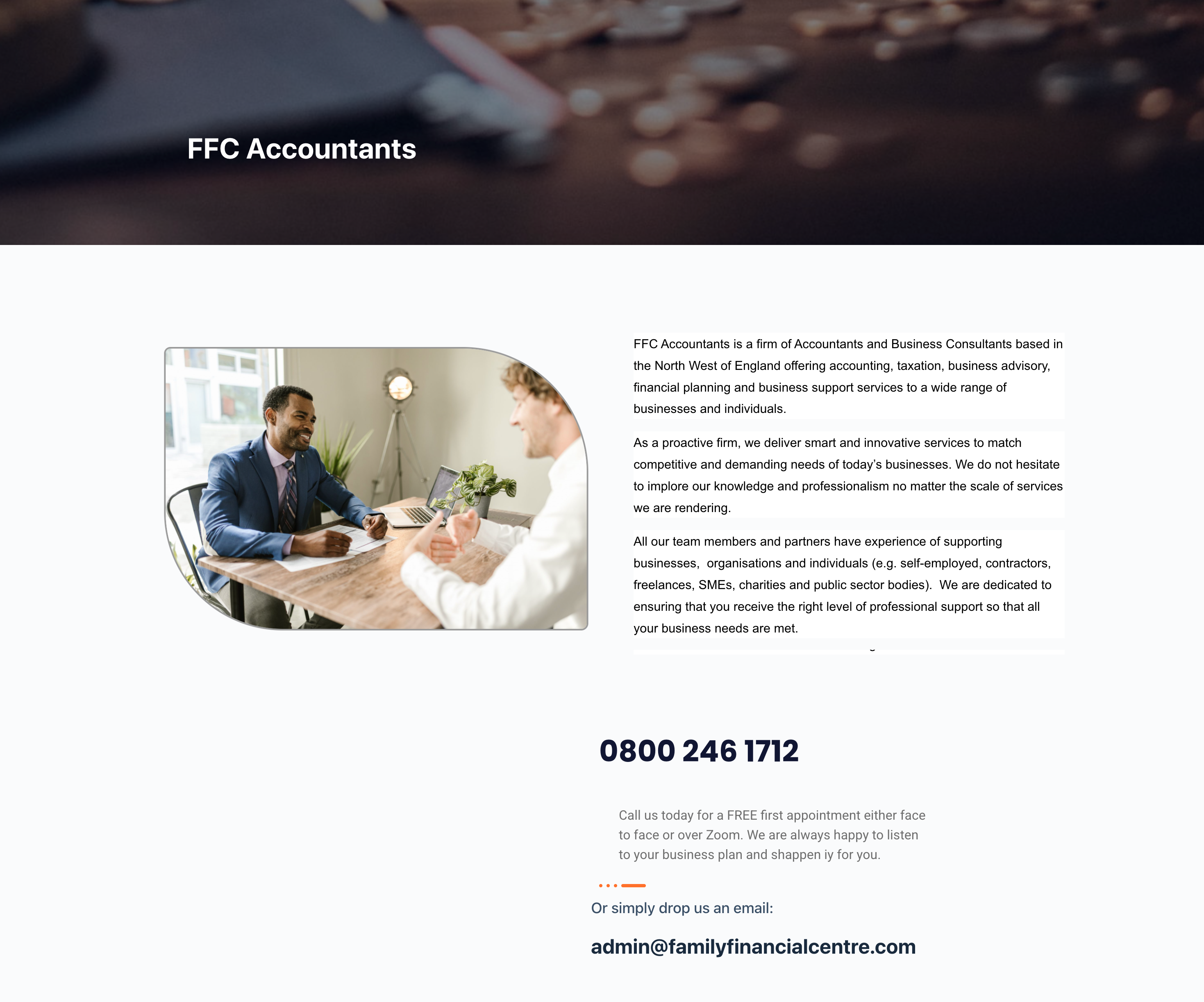 FFC Accountants team meeting